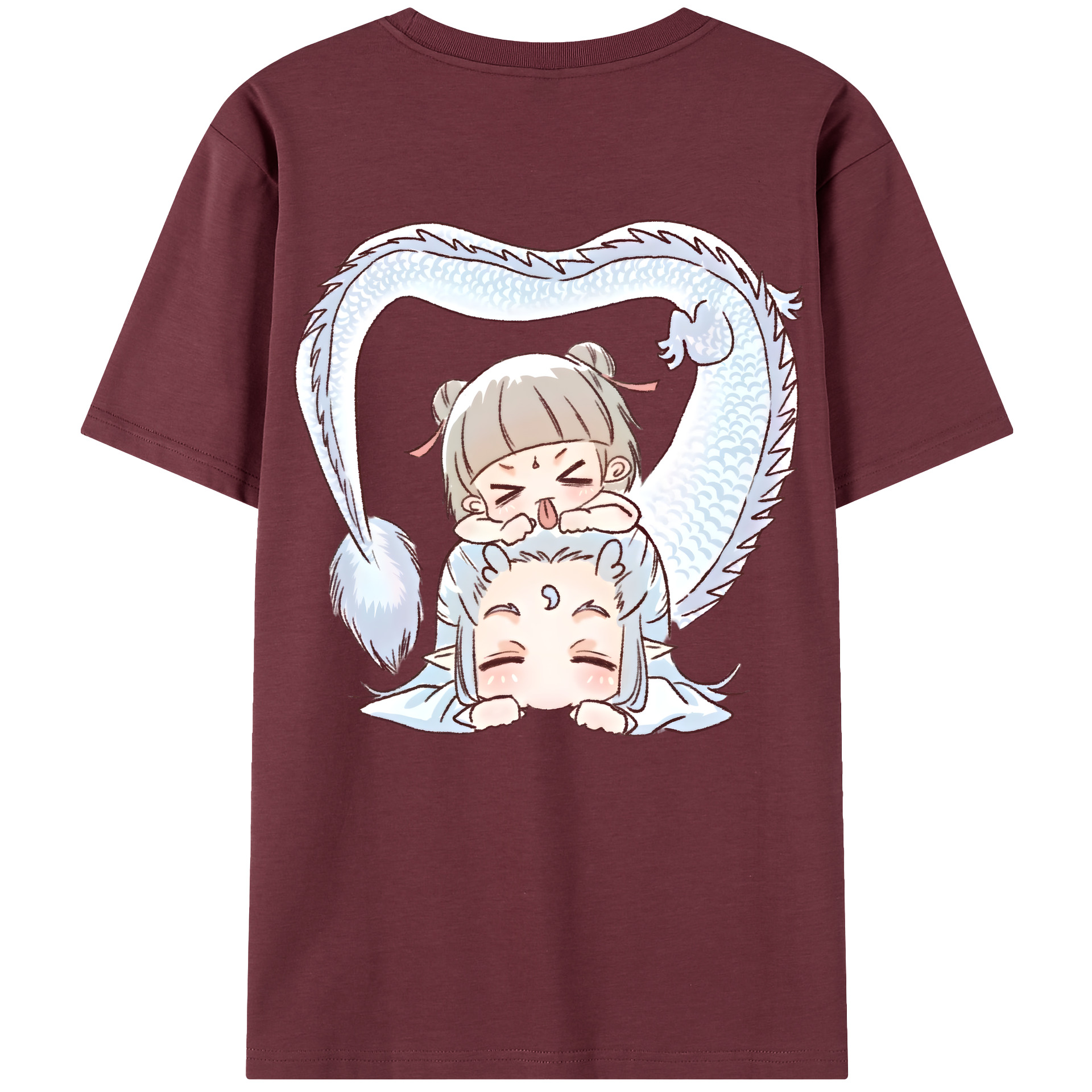Ne Zha 2 ナタ 魔童の大暴れ 綿100％半袖Tシャツ（背面プリント）